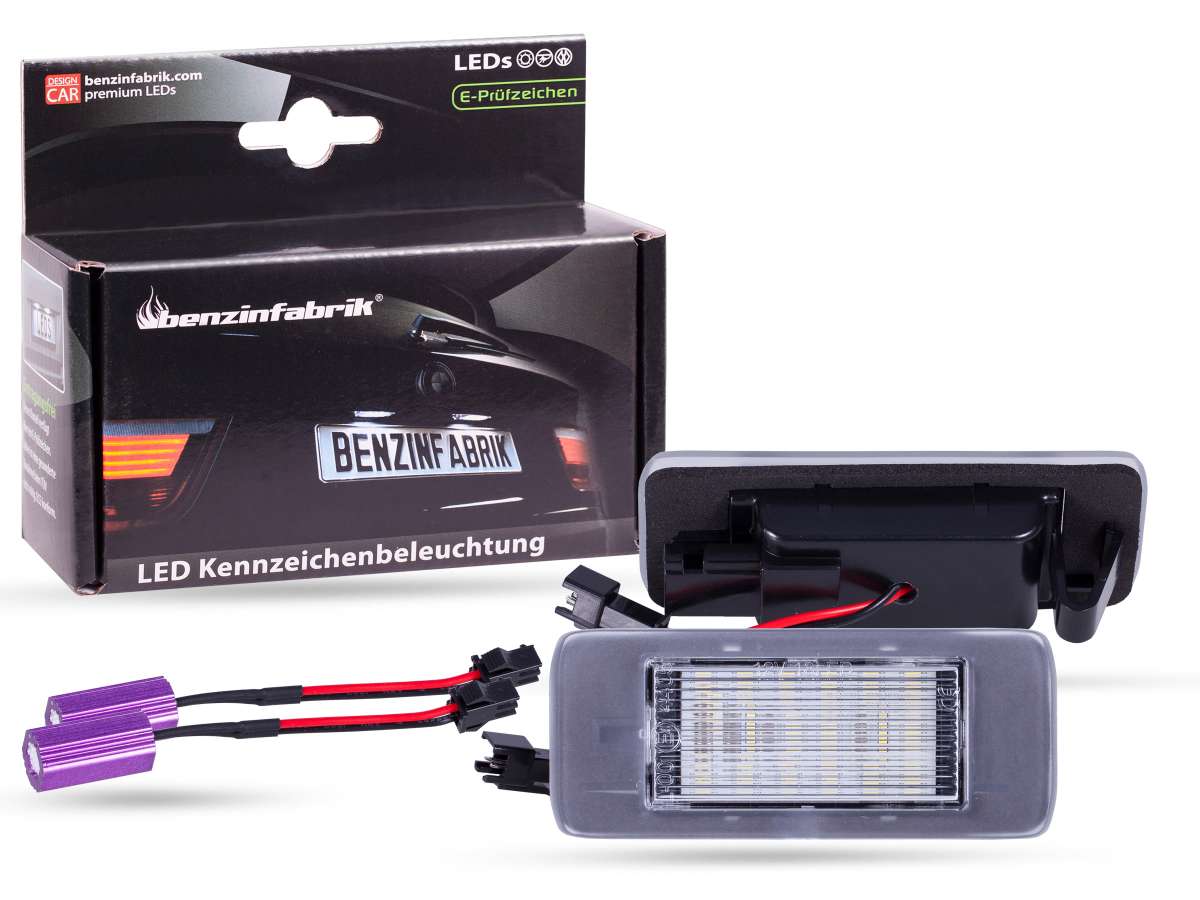 LED Kennzeichenbeleuchtung Module Opel Astra J Sports Tourer Mit E