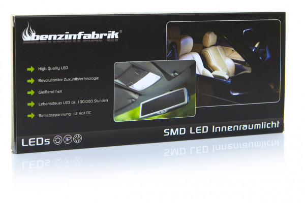SMD LED Innenraumbeleuchtung Set Fiat 500