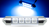 28mm 2x3-Chip SMD LED Soffitte Innenraumlicht, weiss, SMD LED Soffitten,  weiss, LED Soffitten, Auto Innenraumlicht, LED Auto Innenraumbeleuchtung