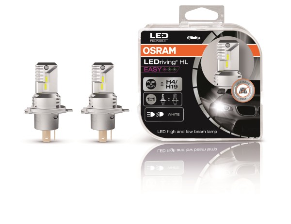 OSRAM LEDriving HL LED Abblendlicht Fernlicht EASY H4 12V