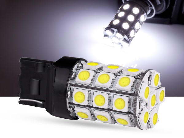 30er SMD LED, T20, LEDW21W, weiss, LED Rücklichter für 21W T20 W21W, LED  Rücklicht, Bremslicht