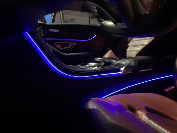 Innenraum Auto Lichter, 12V Multi-Color Musik Led Auto Streifen Lichter  unter Armaturenbrett Beleuchtung Waterp